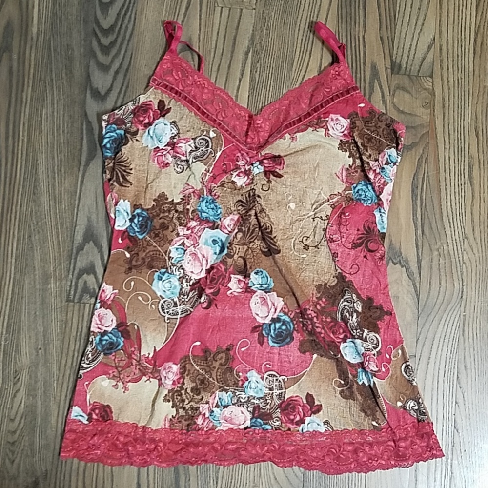 Maurices floral tank